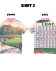 Azalea foursome golf polo