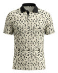 Funny backyard BBQ cow golf shirt