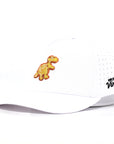 white Dinosaur Cap