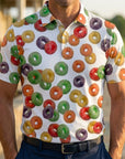 Life style Fruit loops cereal golf shirt