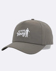 Gray Low profile hat nylon