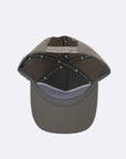Gray nylon baseball cap
