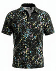 Paint Splatter Men's golf shirt