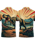 Rear twosome T-Rex outfit