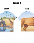 Safari foursome golf polo