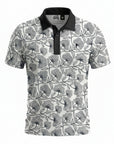 The Classic single polo—fun golf shirt in buttery soft poly-spandex with 4-way stretch and a stiff stay-right collar