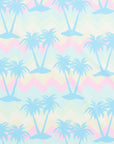 Pattern swatch of the Miami Slice golf polo print