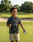 Kids Splatter Shot- single polo