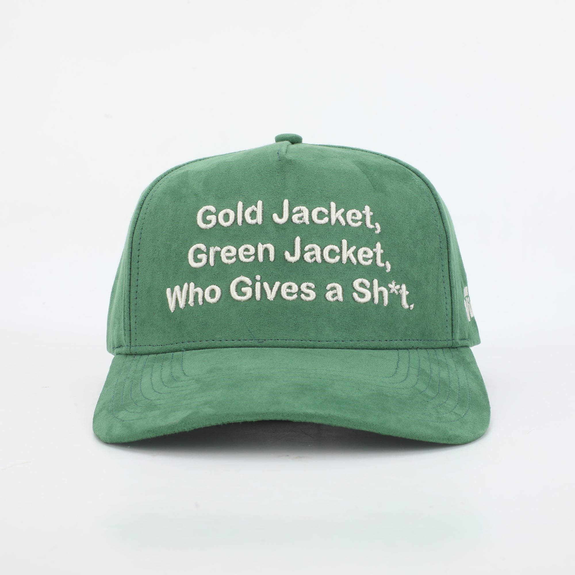 Gold Jacket Green Jacket - Green Suede