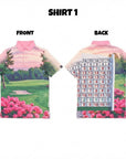 Azalea foursome golf polo 
