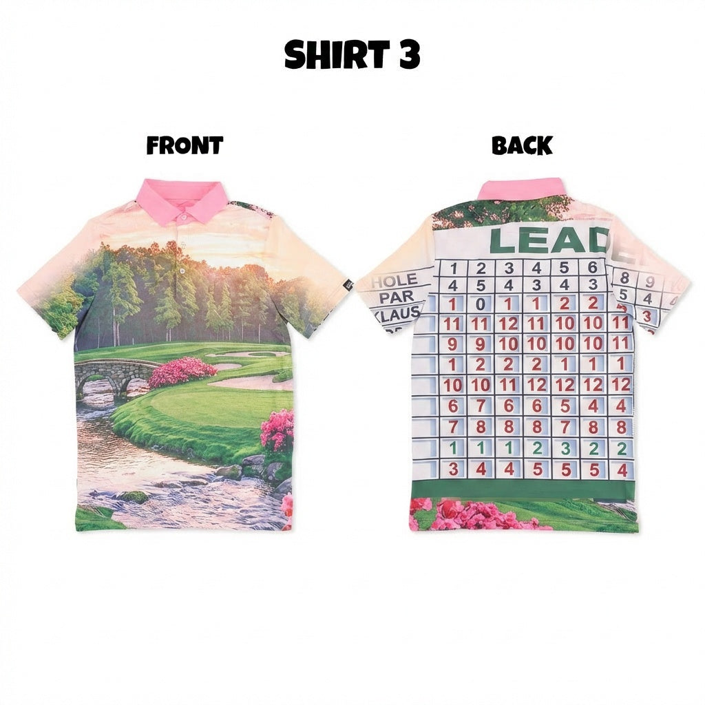 Azalea foursome golf polo 