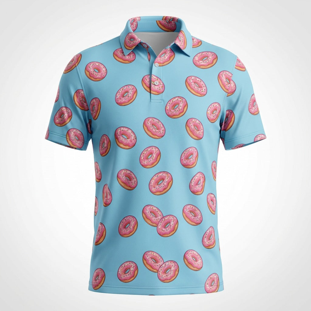 Donut Fun golf polo 