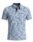 Blue Poly-Spandex fun shirt 