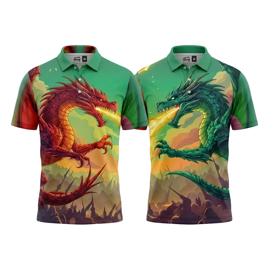 Matching Dragon polo 