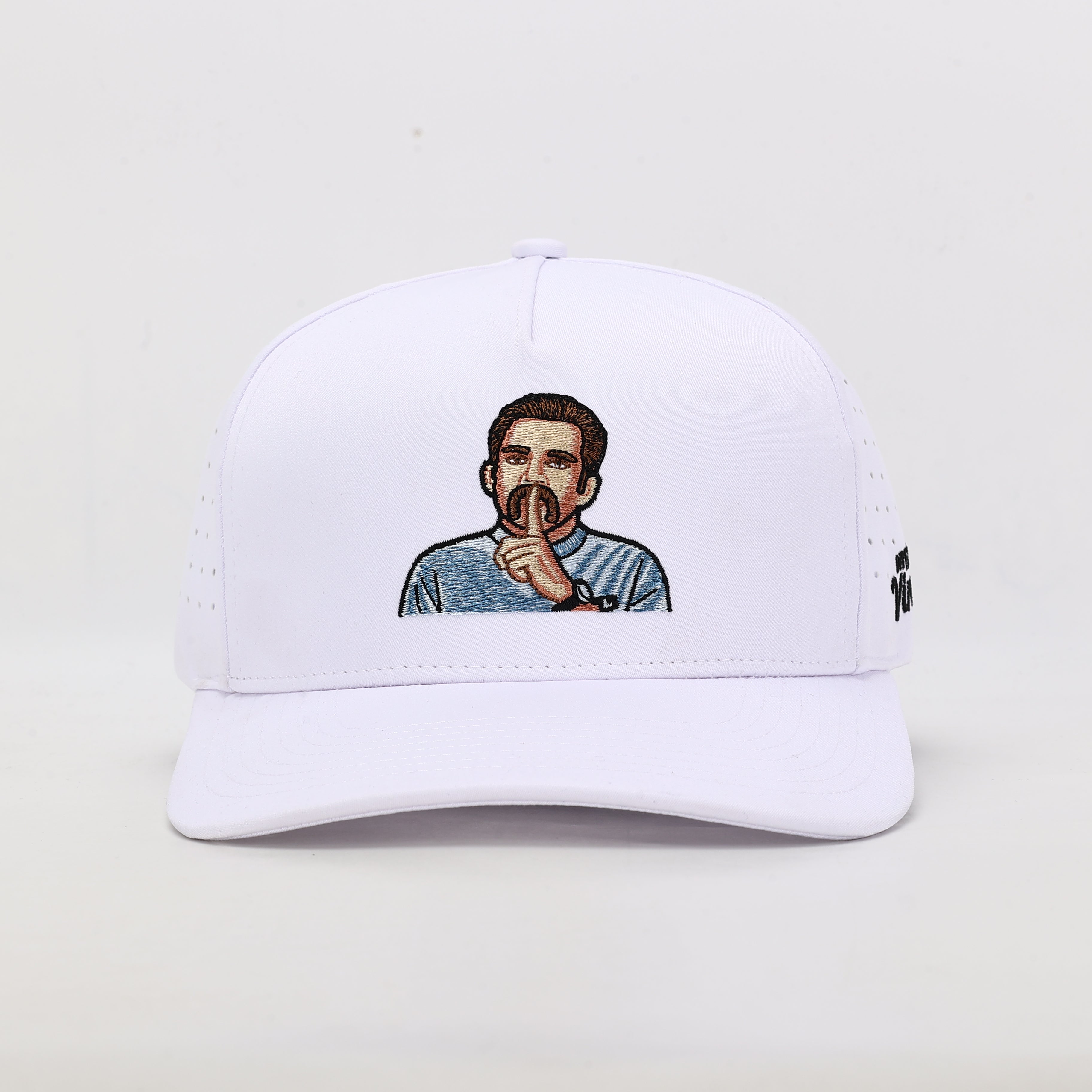 Hal Hat (Laser Cut) – Shhh Golf Hat, Quiet on the Tee | Our Friend Vinny