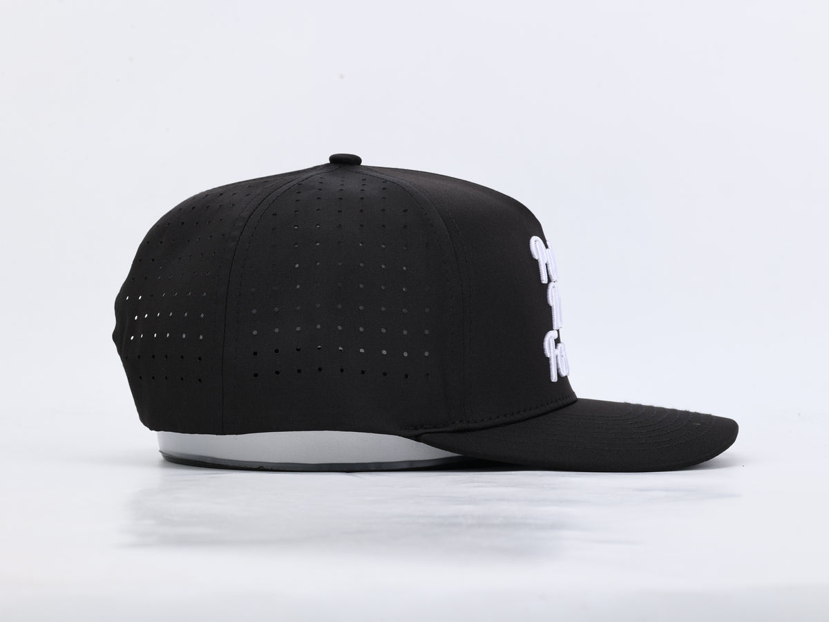Put Me Down for an 8 Hat - Black (laser cut)