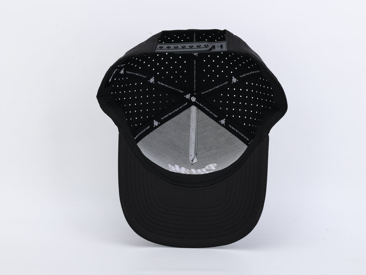 Put Me Down for an 8 Hat - Black (laser cut)
