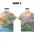 Dinosaur foursome polo 