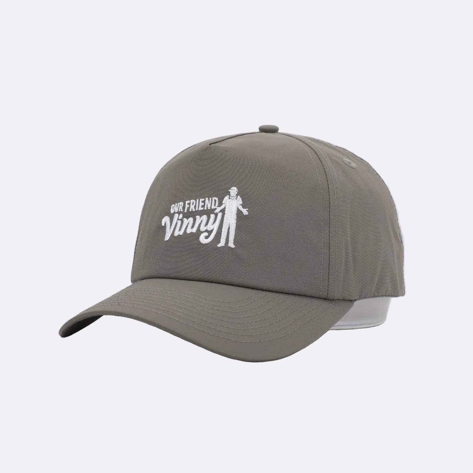 Gray Low profile hat nylon 