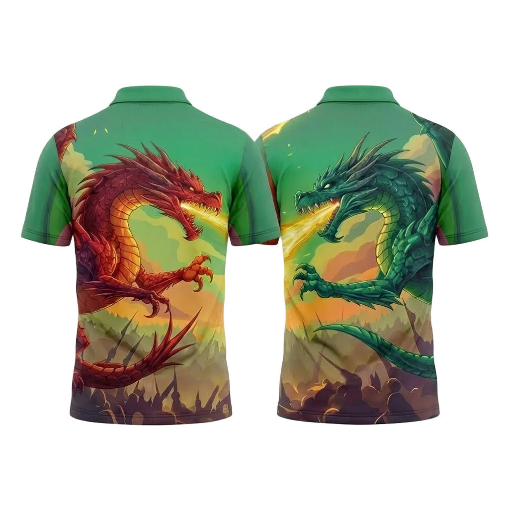 rear matching twosome dragon polo 