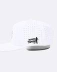 White cap with 'Our Friend Vinny' logo on a white background