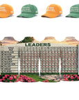 Azalea Foursome matching golf polos with mix-and-match Gold Jacket and Green Jacket hats
