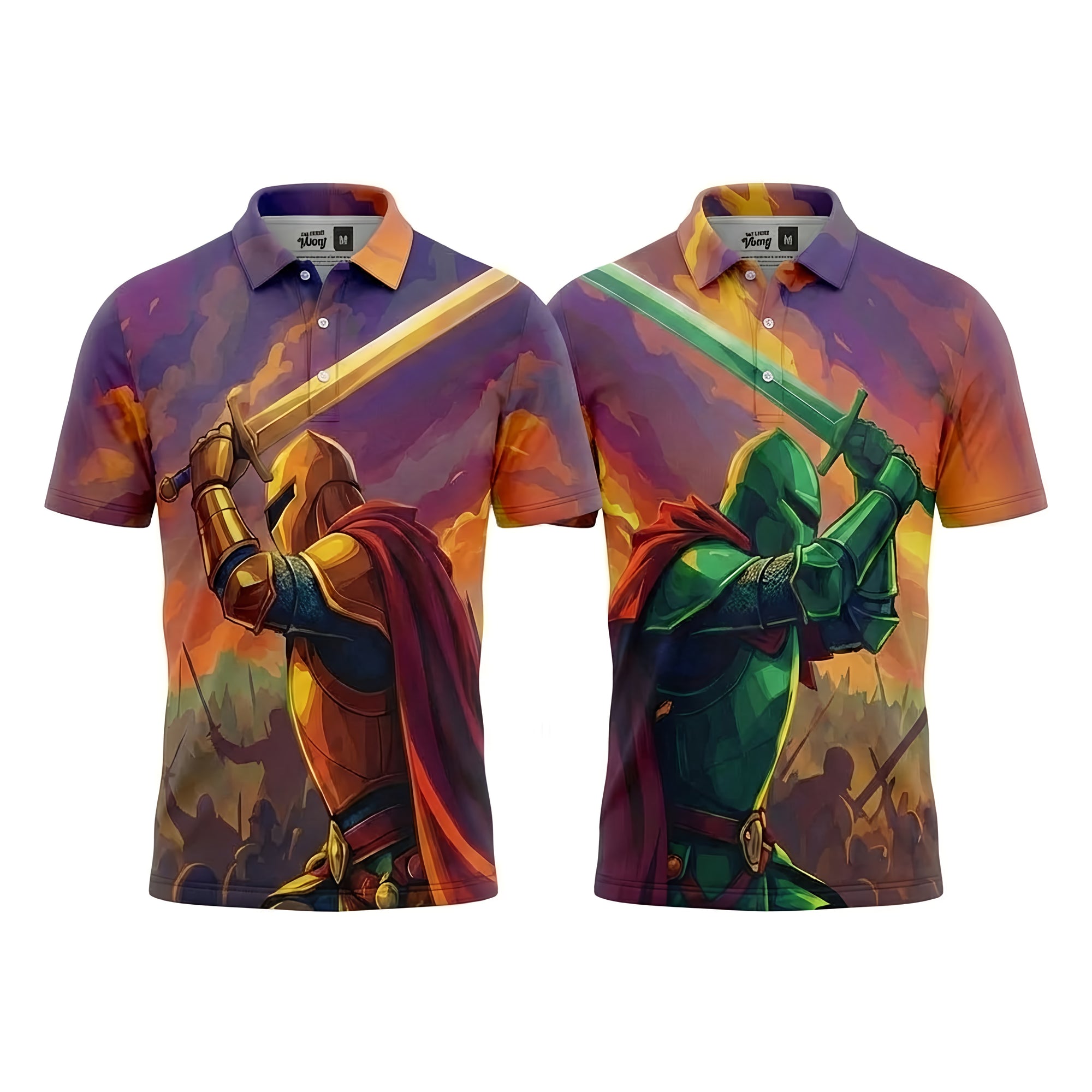 knight golf shirt twosome 