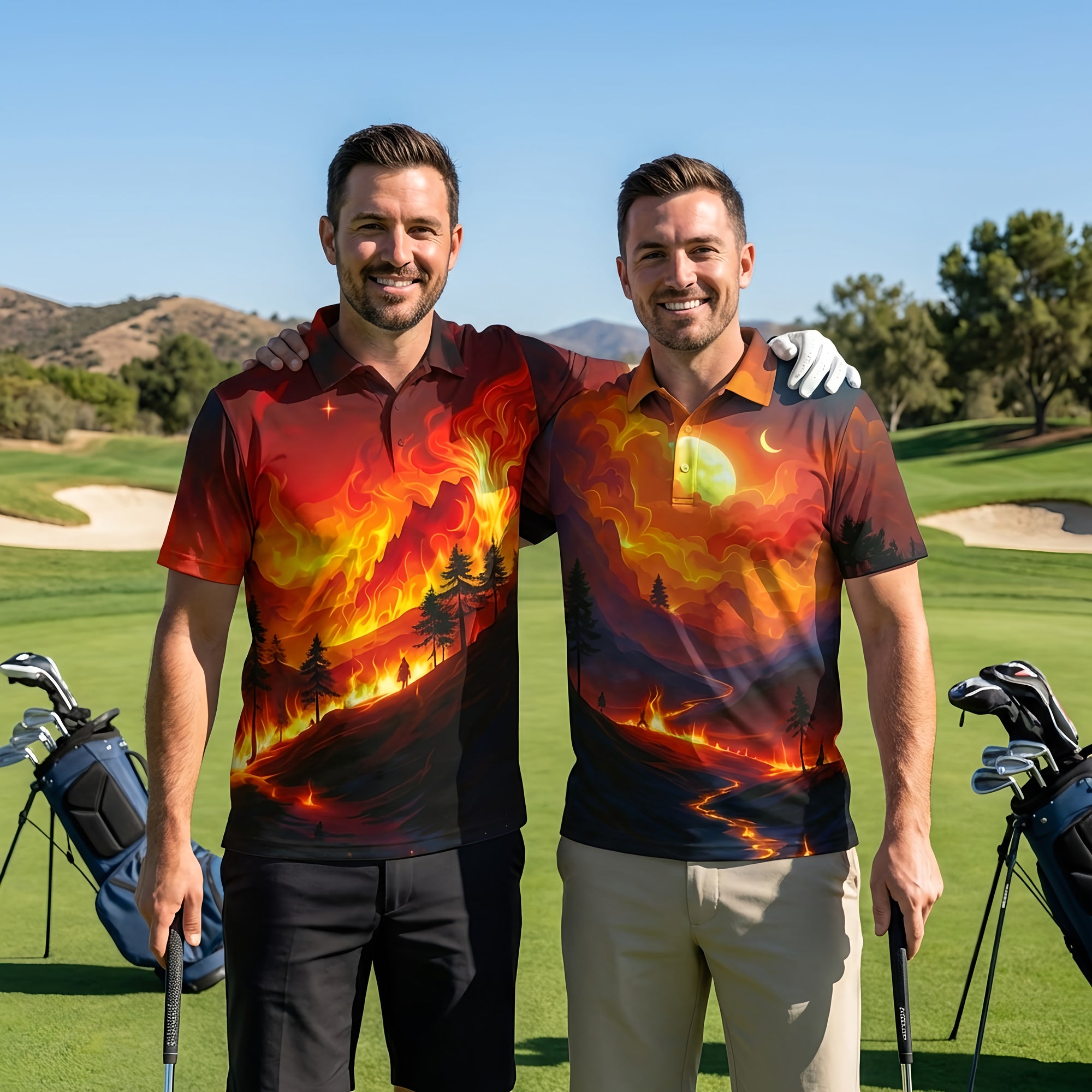 twosome fire golf outfits 