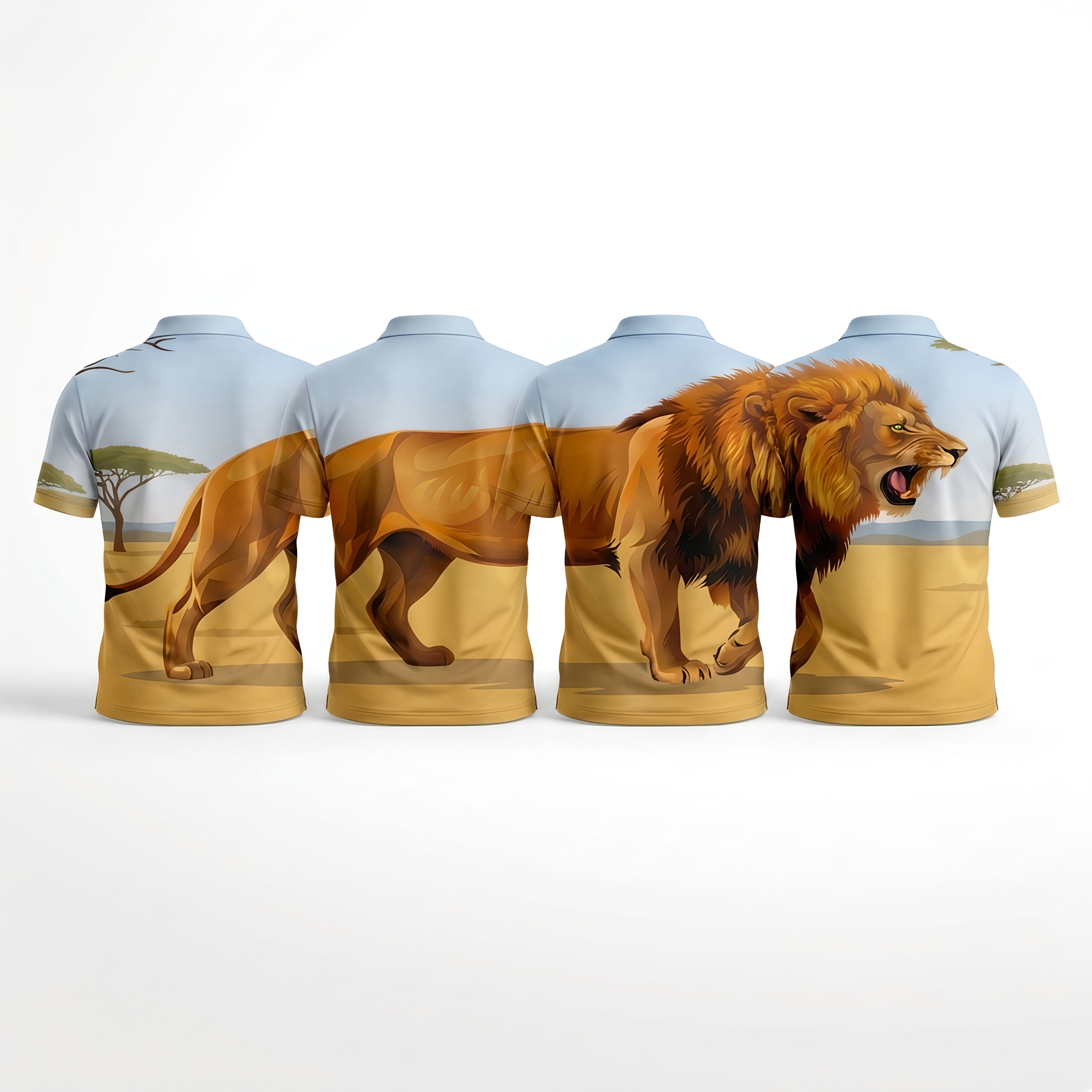 Safari Foursome Matching Golf Polos | Our Friend Vinny