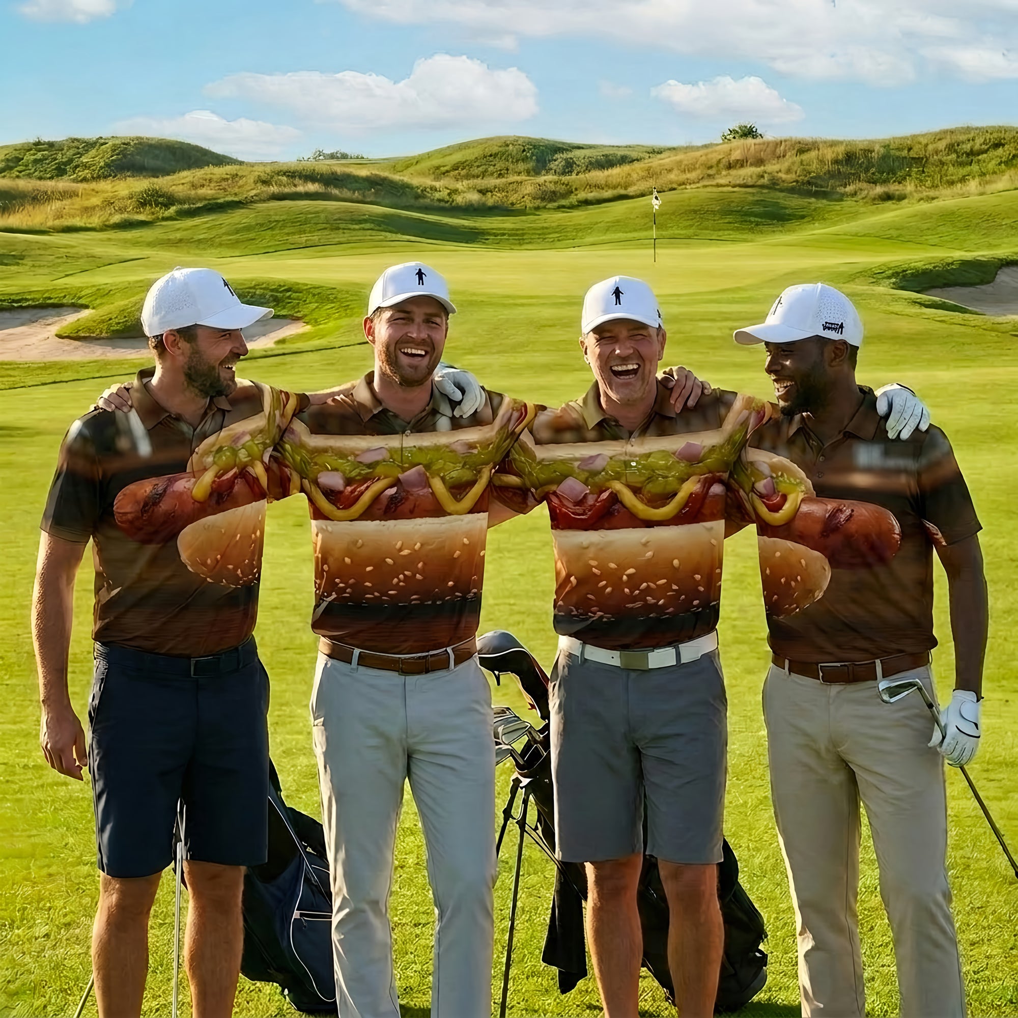 HOTDOG! foursome - $49.99 per shirt