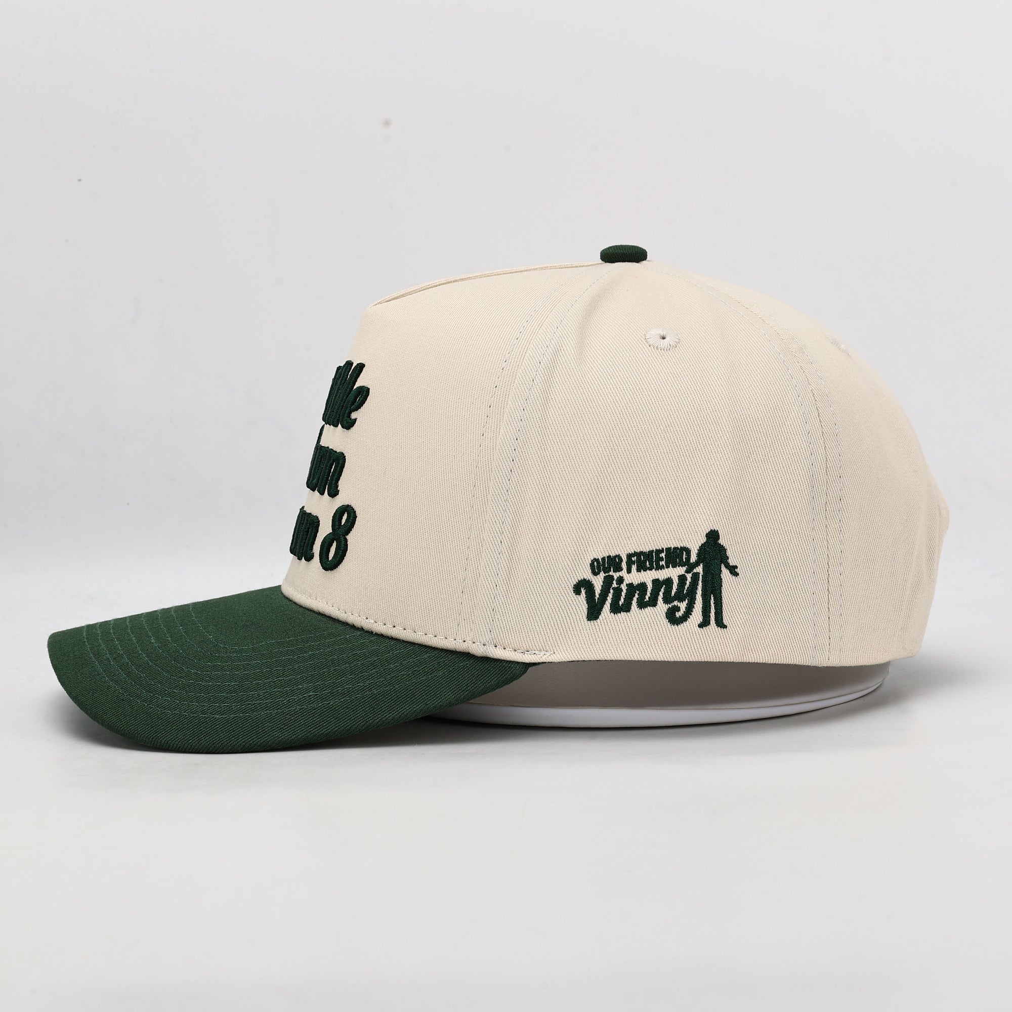 Put Me Down for an 8 Hat - Cream
