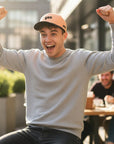 yes cap - black brim 